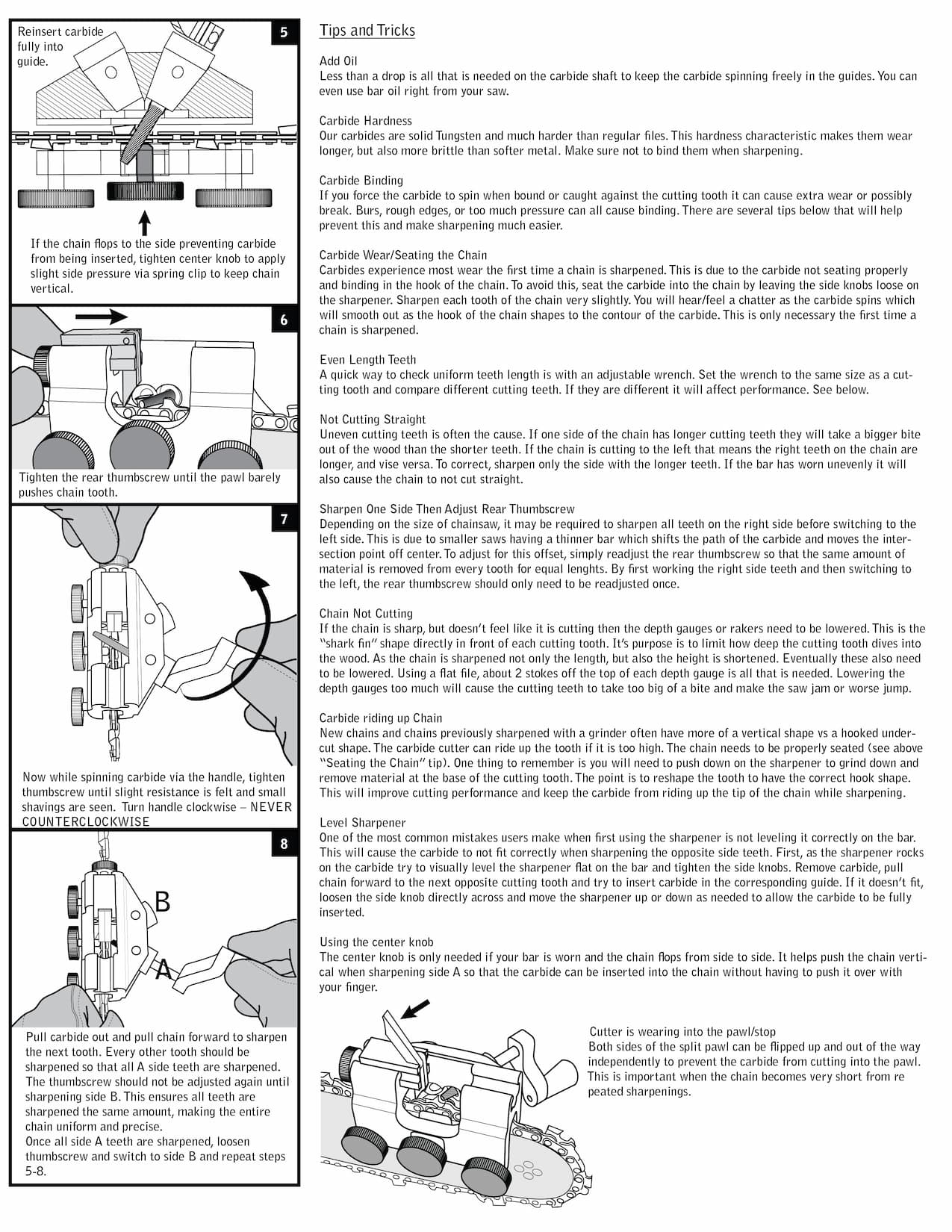 How to properly sharpen your chainsaw (instructions) – Einhell Blog